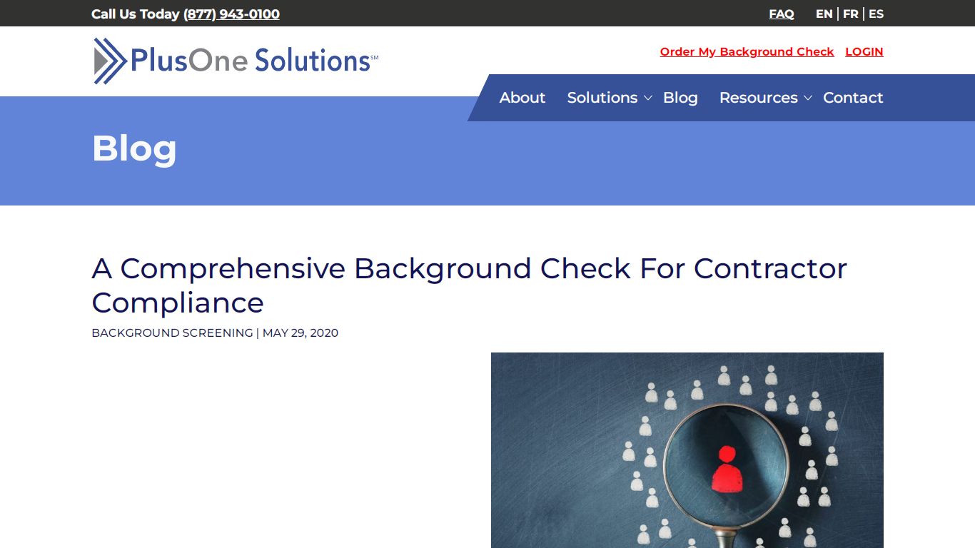 A Comprehensive Background Check For Contractor Compliance